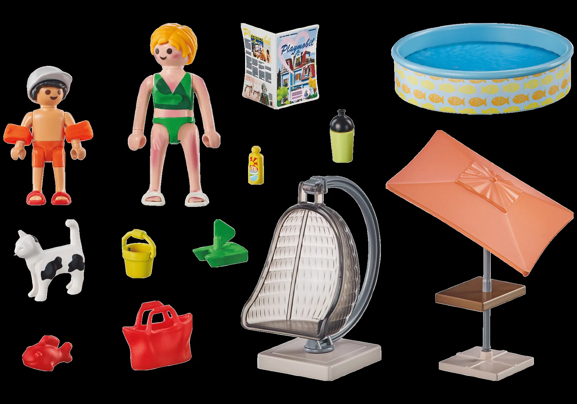 La Vie Quotidienne|My Life|PLAYMOBIL StarterPack Maman et enfant avec fauteuil suspendu