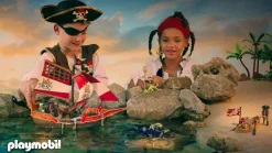 Imaginaire|Action & Aventure|PLAYMOBIL StarterPack Pirate avec alligator