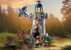 Imaginaire|Action & Aventure|PLAYMOBIL Tourelle des chevaliers de Novelmore avec dragon