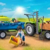 Les Animaux|PLAYMOBIL Tracteur avec remorque