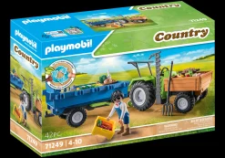 Les Animaux|PLAYMOBIL Tracteur avec remorque