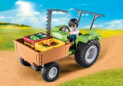 Les Animaux|PLAYMOBIL Tracteur avec remorque
