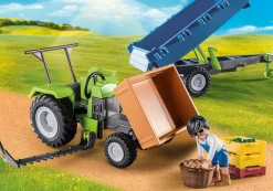 Les Animaux|PLAYMOBIL Tracteur avec remorque