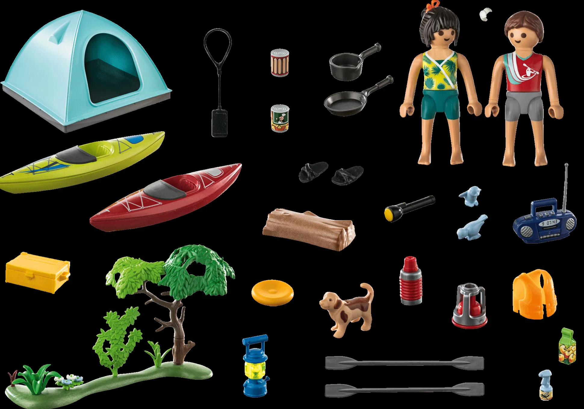 La Vie Quotidienne|My Life|PLAYMOBIL Vacanciers avec tente