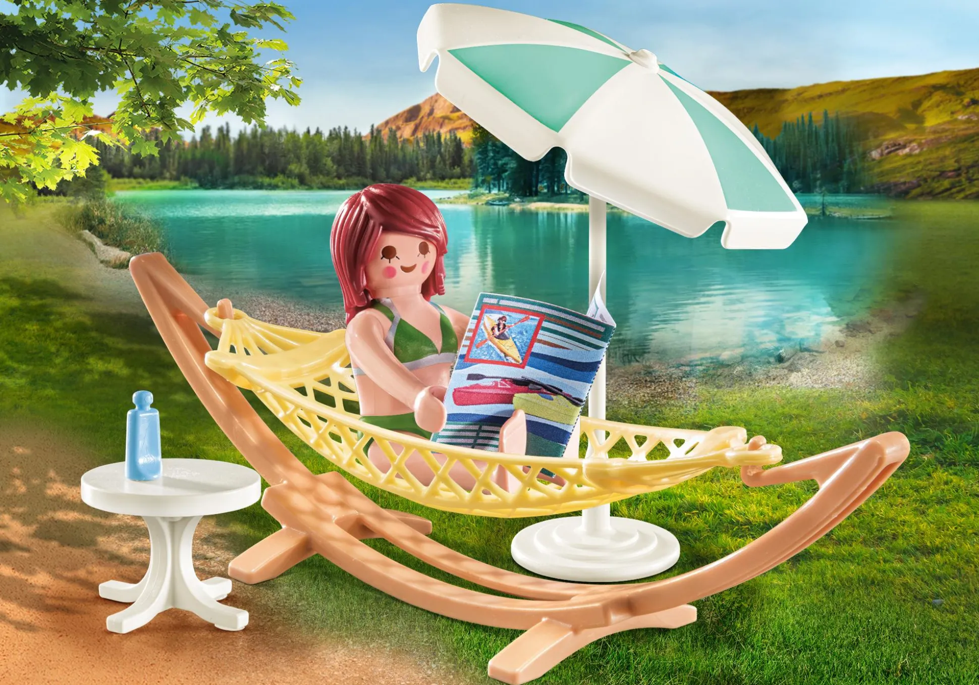 La Vie Quotidienne|My Life|PLAYMOBIL Vacancière et hamac