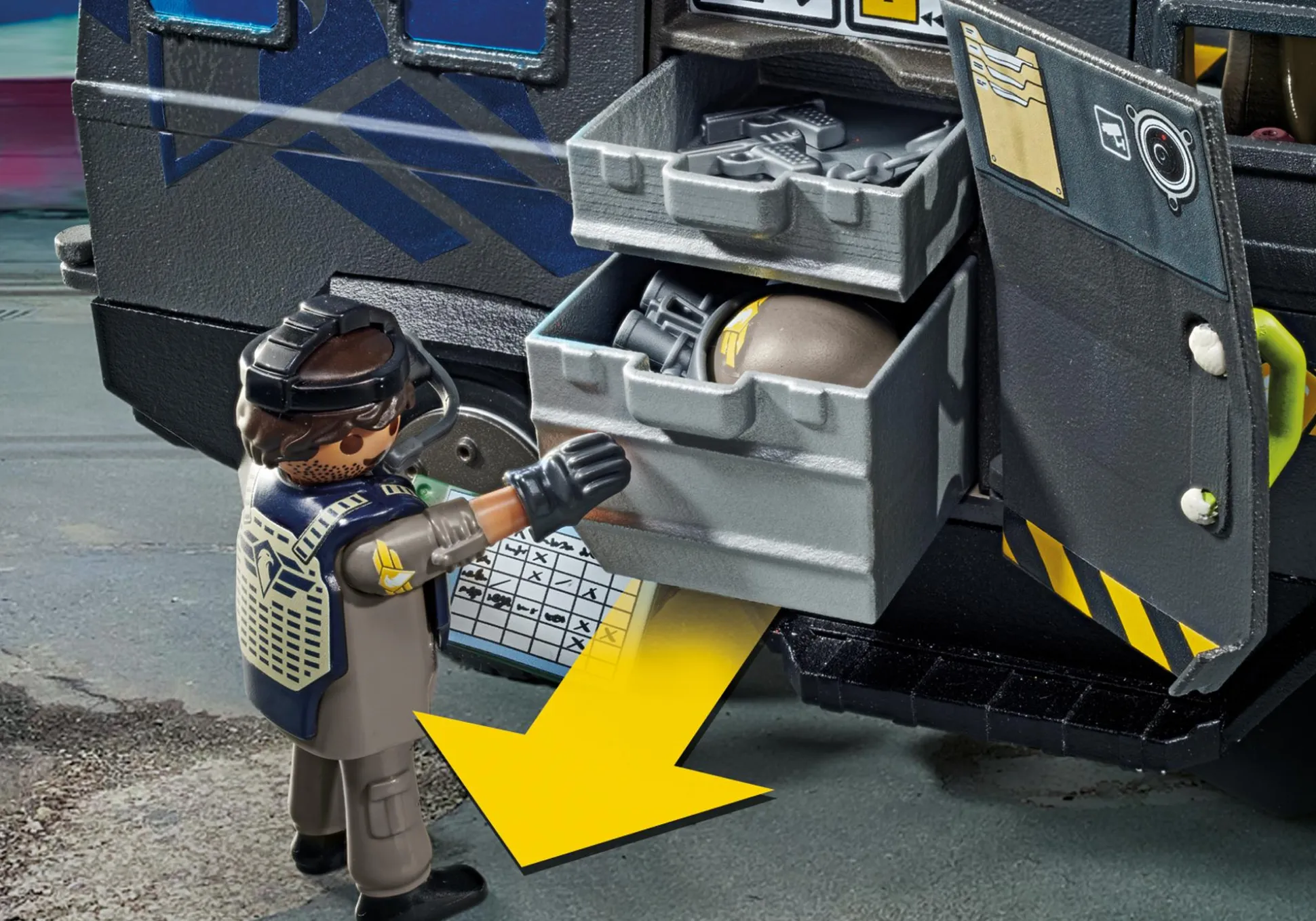 Héros Du Quotidien|Action & Aventure|PLAYMOBIL Véhicule d'intervention des forces spéciales