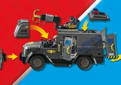 Héros Du Quotidien|Action & Aventure|PLAYMOBIL Véhicule d'intervention des forces spéciales