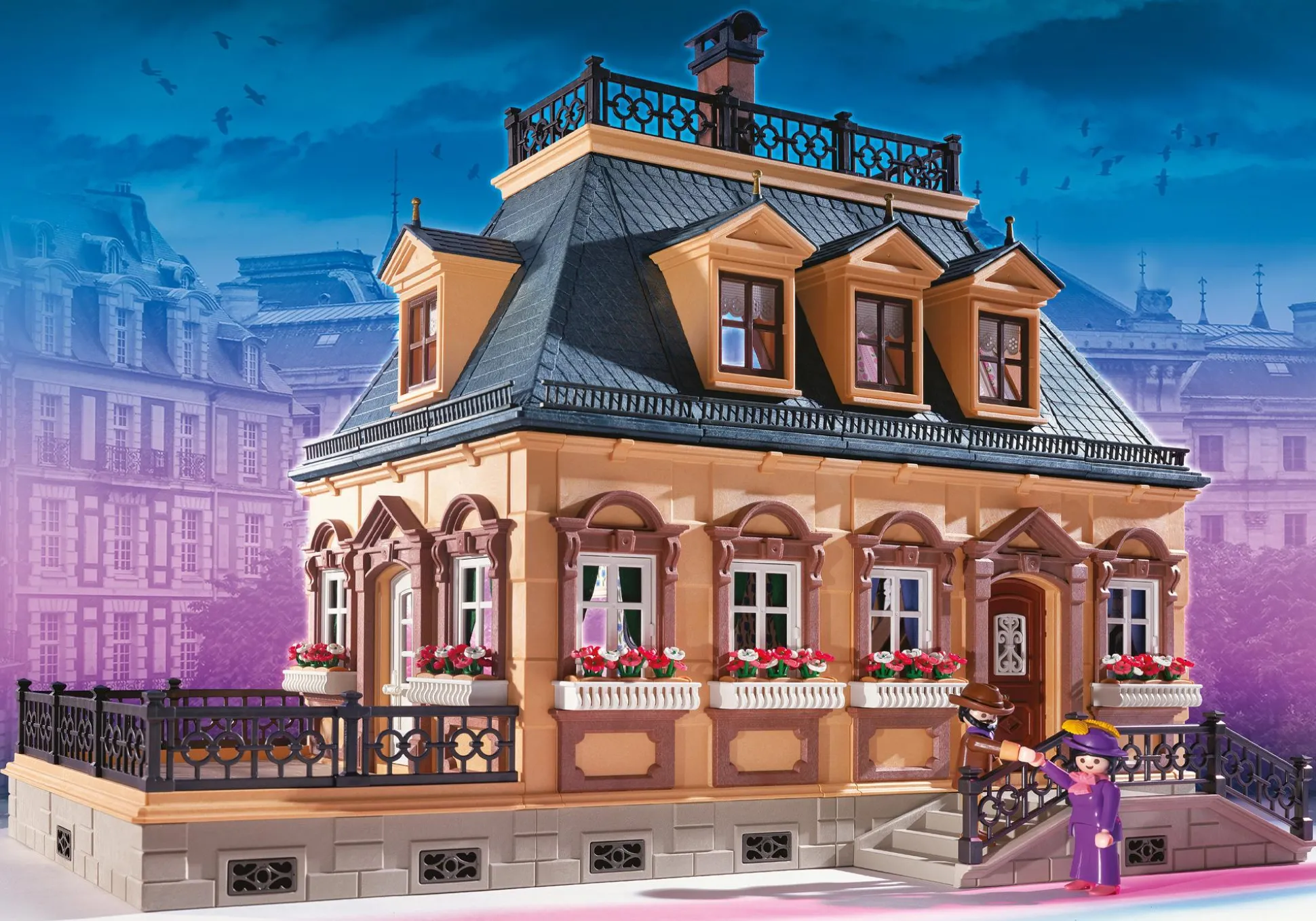 Histoire|Dollhouse|PLAYMOBIL Villa Belle Epoque