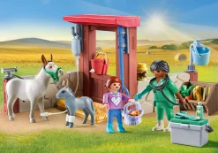 Les Animaux|PLAYMOBIL Vétérinaire avec animaux de la ferme