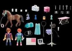 Les Animaux|PLAYMOBIL Vétérinaire équin