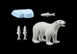Les Animaux|PLAYMOBIL Wiltopia - Ours polaire