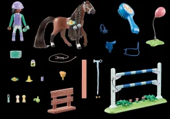 Les Animaux|PLAYMOBIL Zoe & Blaze avec parcours d'obstacles